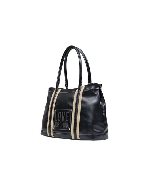 Love Moschino Black Polyethylene Handbag