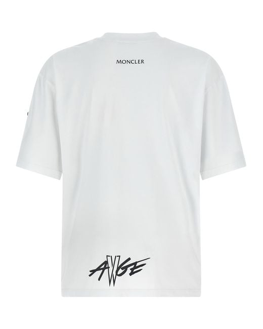 Moncler Genius Black Cotton T-Shirt for men