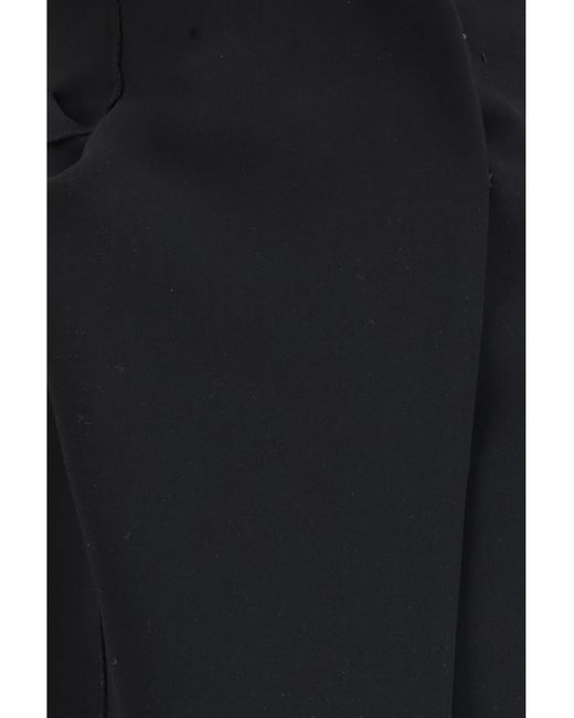 Khaite Black Gene Dress Polyester