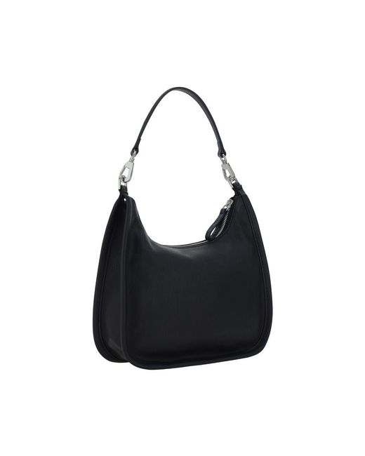 Pierre Hardy Black Calf Leather Bos Taurus Shoulder Bag