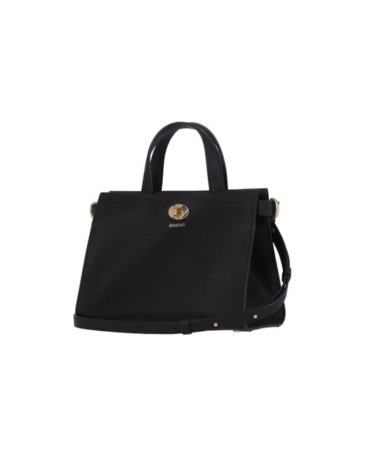 Burberry Black Cotswolds Tote Bag