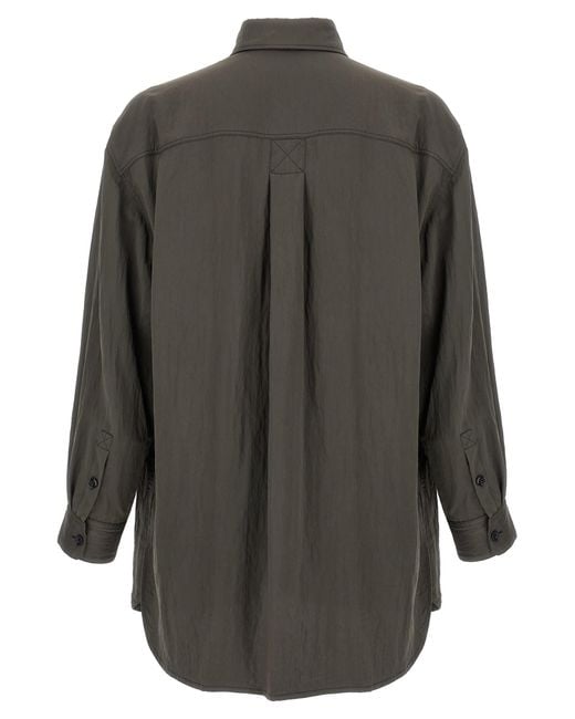 Lemaire Gray 'Utility' Overshirt for men