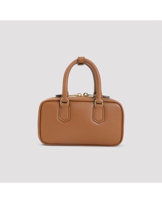 Miu Miu Brown Arcadie Mini Shoulder Bag