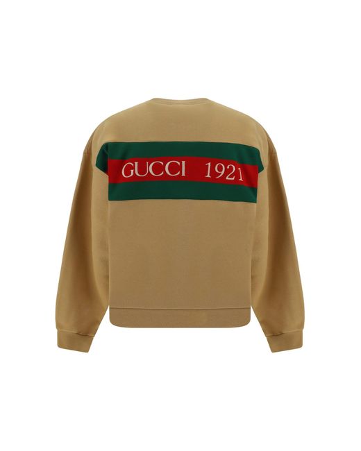 Gucci Natural Sweatshirt for men