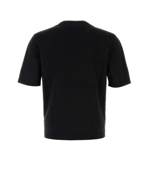 Gucci Black Silk Blend Sweater for men