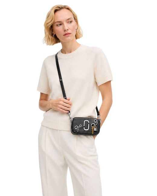 Marc Jacobs Black Crossbody Bag Leather Crossbody-Bags