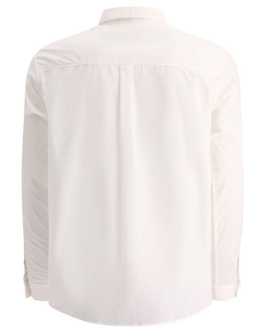 A.P.C. White Clement Shirt for men