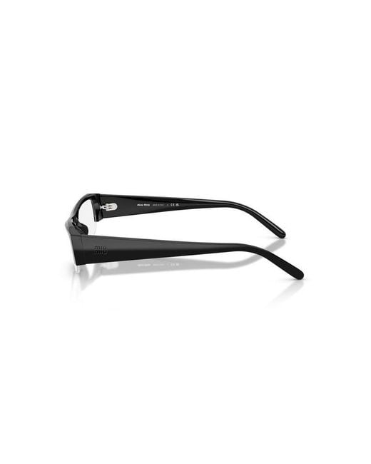 Miu Miu Black Miu Sunglasses Eyewear