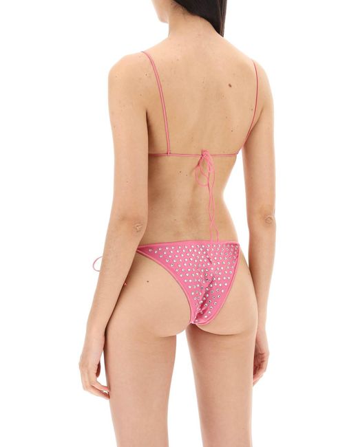 Oseree Pink Gem Bikini Set