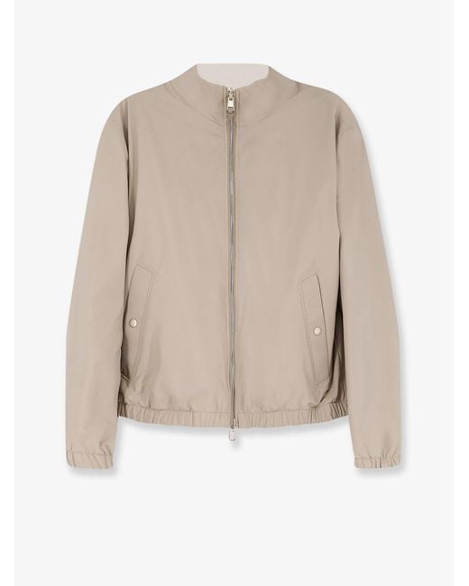 Boss Natural Bomber Jacket Reversible Modal for men