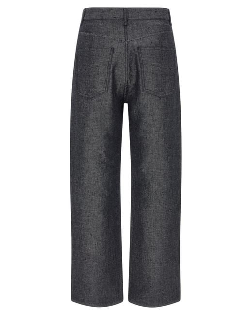 Fendi Gray Regular Jeans for men