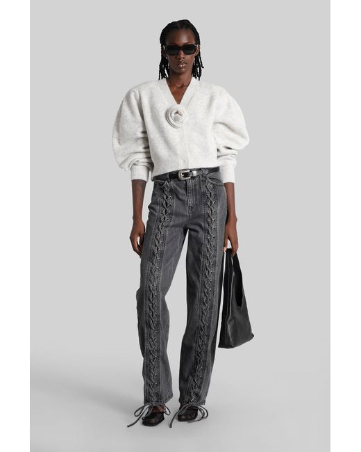 ROTATE BIRGER CHRISTENSEN Gray Jeans