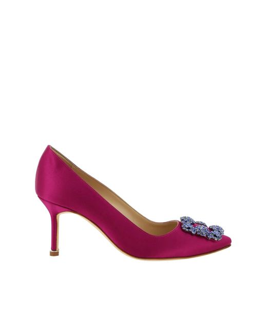 Manolo blahnik hotsell hangisi purple