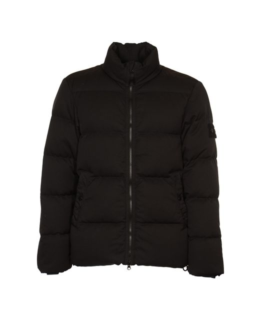 Stone Island Black Jacket for men