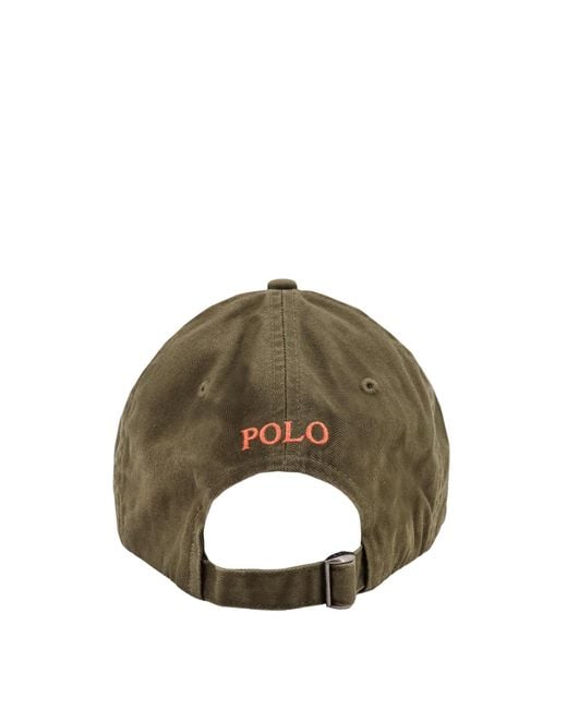 Polo Ralph Lauren Green Classic Sport Cotton Hat for men