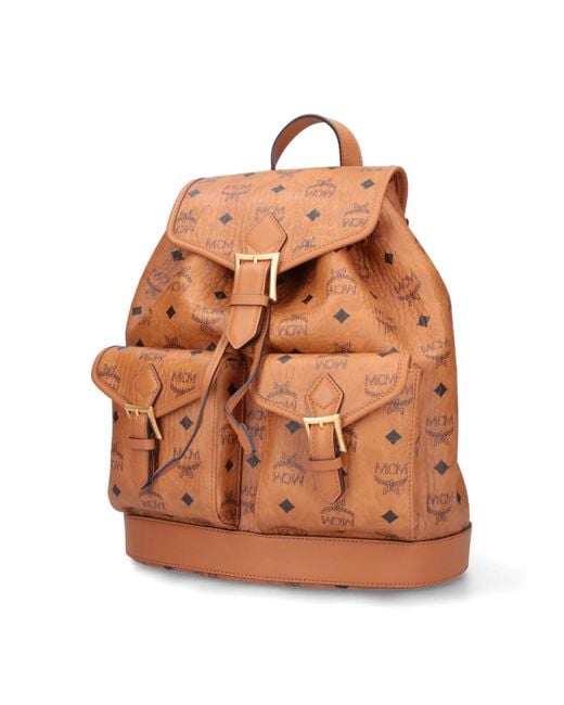 MCM Brown 'Aren' Backpack