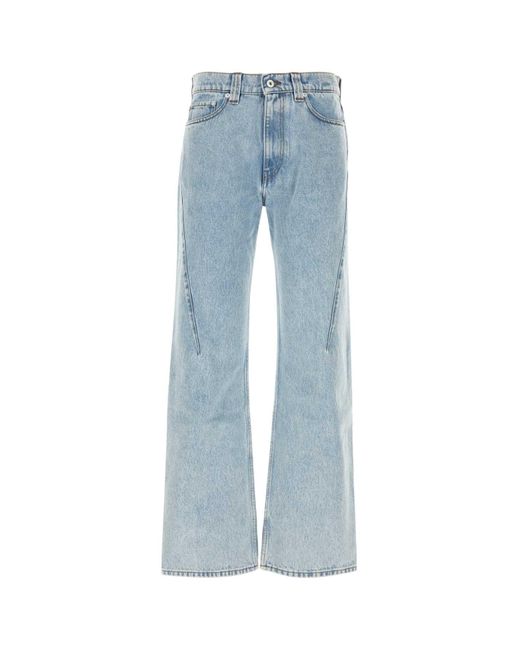 Y. Project Blue Denim Jeans for men