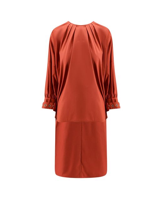 Max Mara Red S Max Mara Dresses Cotone