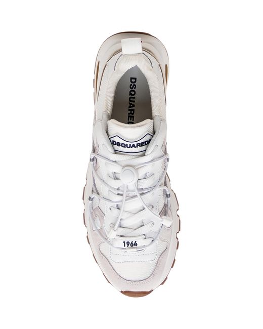 DSquared² White Sneaker Run Ds2