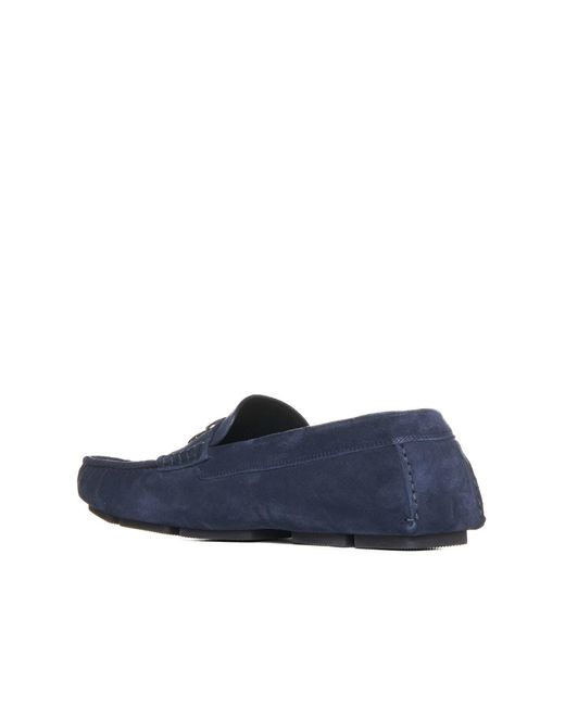 Dolce & Gabbana Blue Flat Shoes for men