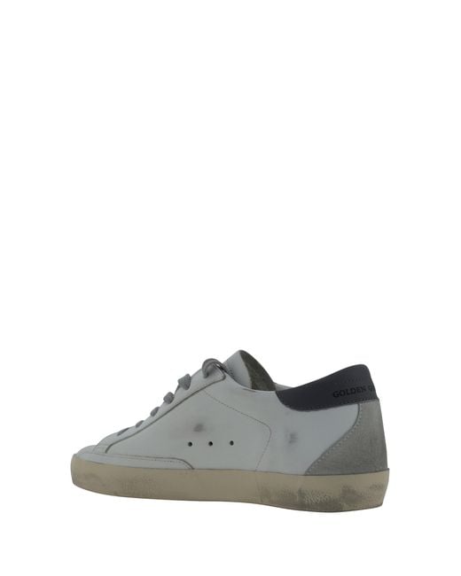 Golden Goose Deluxe Brand Gray Superstar Sneakers