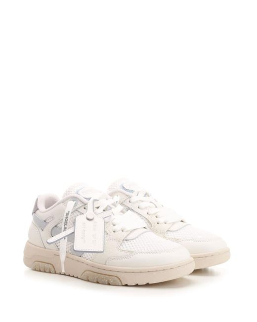 Off-White c/o Virgil Abloh White Out Of Office Slim Sneakers
