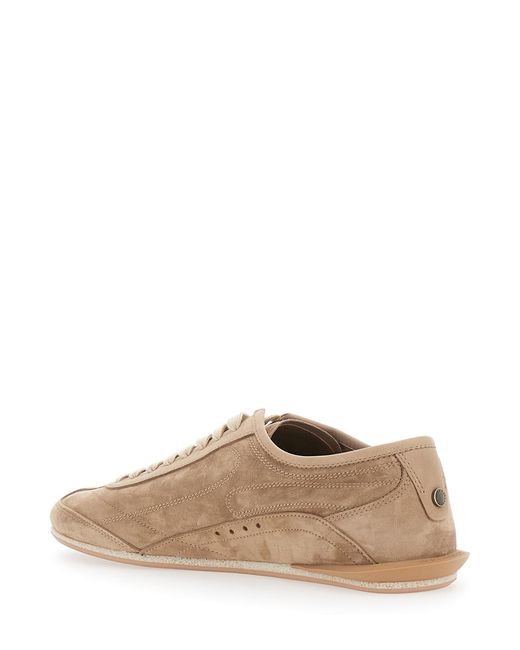 Dolce & Gabbana Brown Sneakers Gimondi Plus Suede Trainers for men
