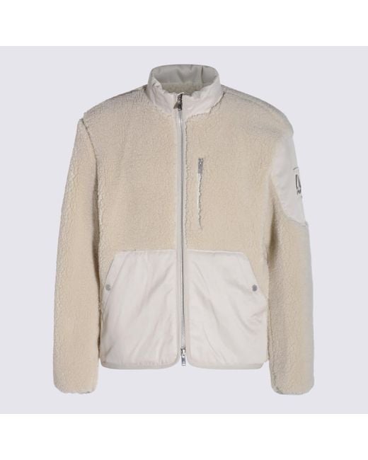 Moose Knuckles Men's Natural Cream Casual Jacket