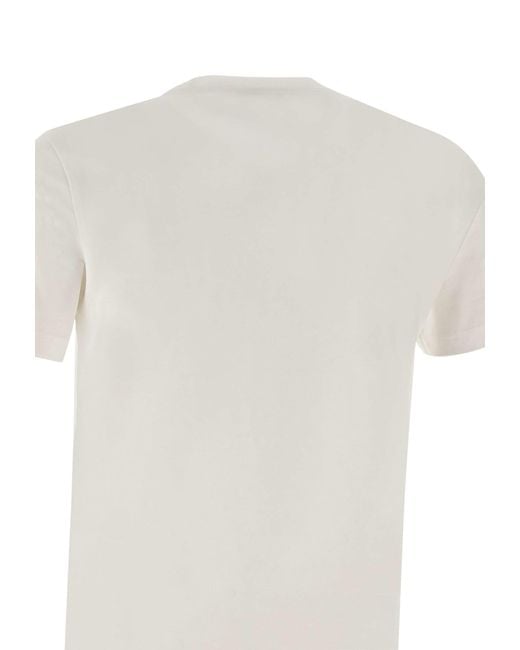 Paul Smith White Organic Cotton T-Shirt for men
