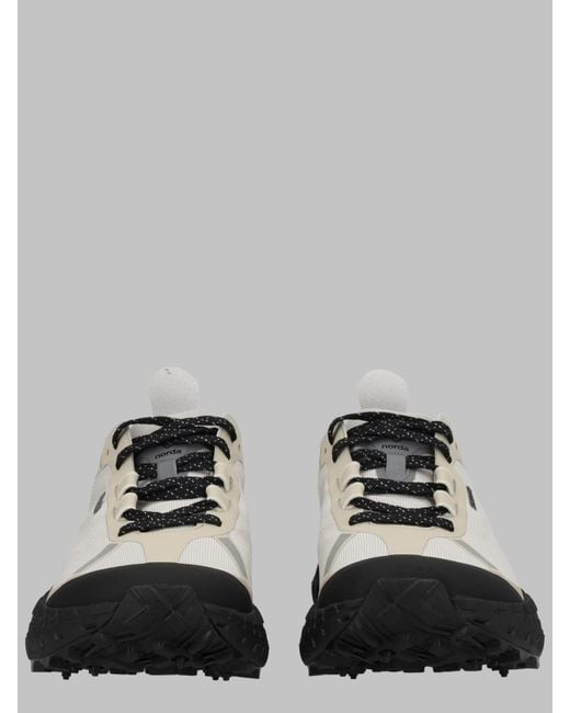 Norda Gray Sneakers Cinder Bio-Dyneema Textile Trainers