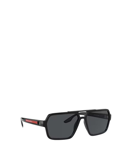 Prada Linea Rossa Ps 01xs Black Sunglasses for Men Lyst UK