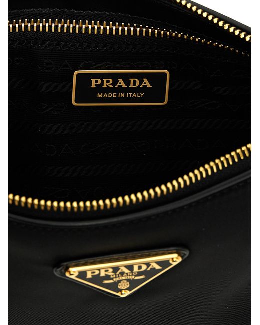 Prada Black Polyamide Shoulder Bag