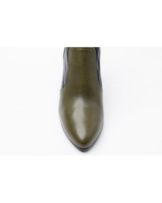 Hogan Black 80Mm Two-Tone Block-Heel Boots