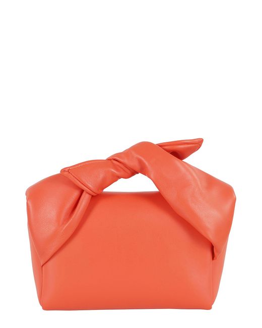 J.W. Anderson Red Bow Midi Twister Bag