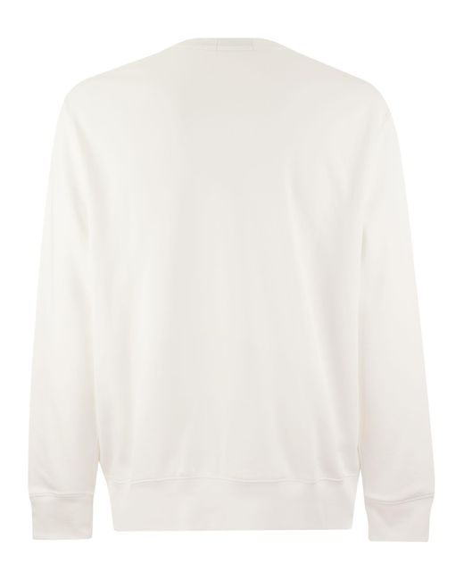 Polo Ralph Lauren White Bear Polo Sweatshirt for men