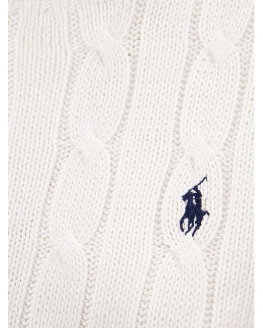 Polo Ralph Lauren White Sweaters