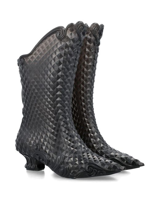 Y Project Melissa Court Boot in Gray Lyst Y Project Melissa Court Boot in Gray Lyst