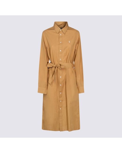 Polo Ralph Lauren Natural Dresses Co Linen