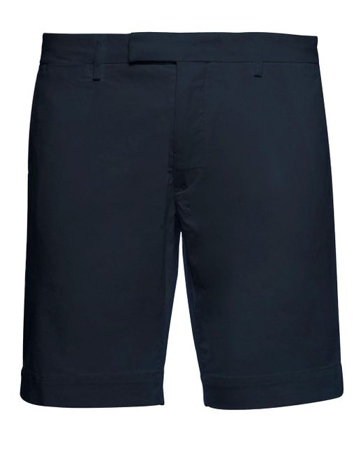 Polo Ralph Lauren Blue Cotton Bermuda Shorts for men