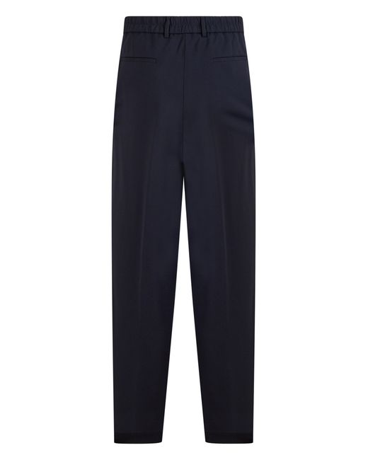 Boss Blue Chinos Virgin Wool for men