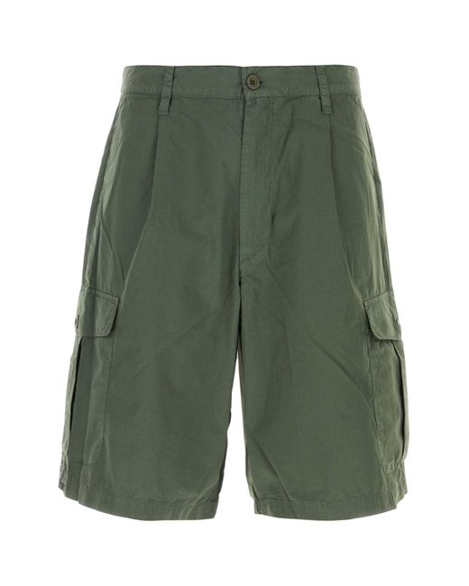 Emporio Armani Green Shorts for men