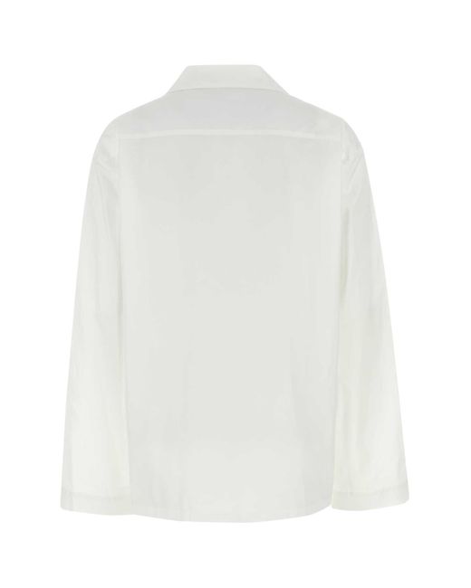 Miu Miu White Poplin Shirt