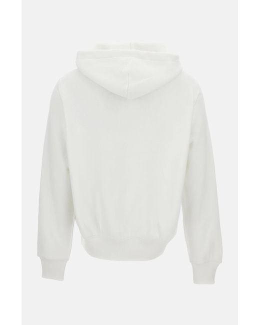 Ralph Lauren White Logo Zip-Up Hoodie