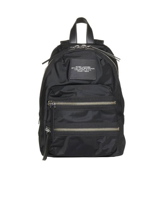 Marc Jacobs Black The Medium Nylon Backpack