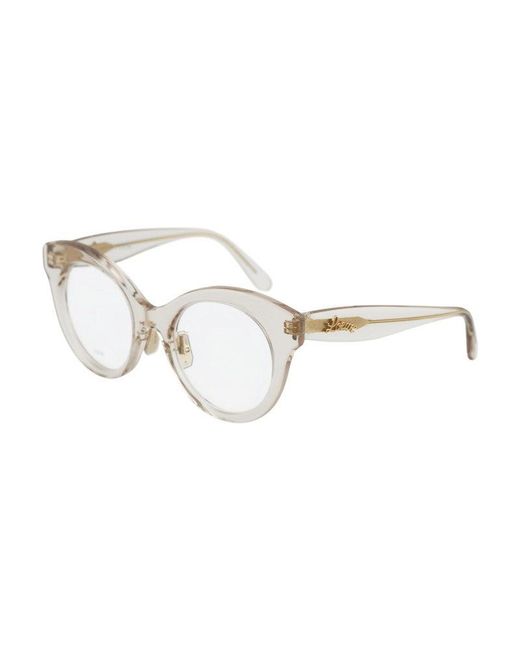 Loewe Metallic Eyeglasses Square Full Rim, Transparent Frame And Clear Demo Lens Lw50074F057