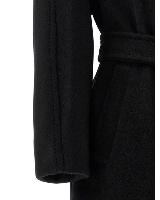 Weekend by Maxmara Black 'Tempera' Coat