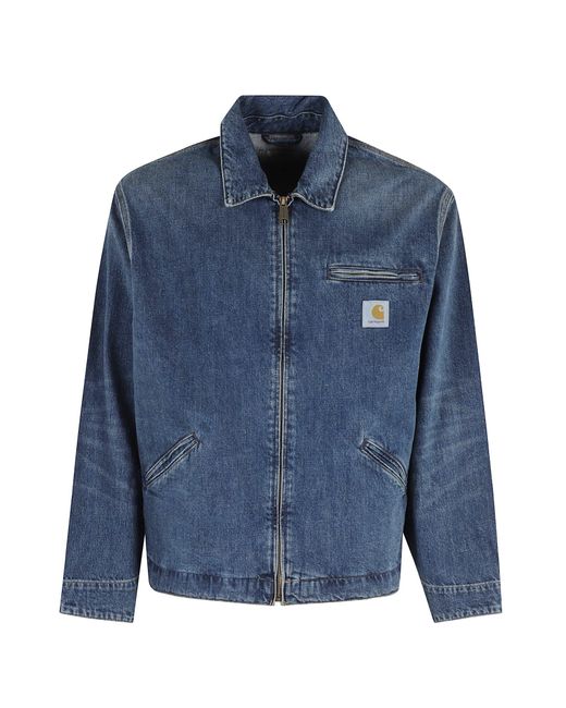 Carhartt Blue Og Detroit Jacket for men