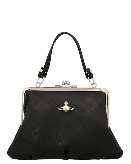 Vivienne Westwood Granny Frame Purse Crossbody Bag in Black Lyst