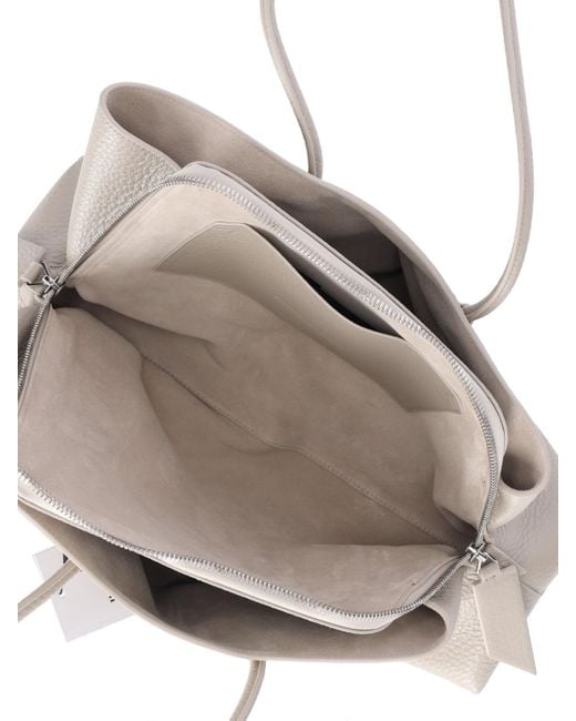 The Attico Natural Medium Handbag La Passeggiata