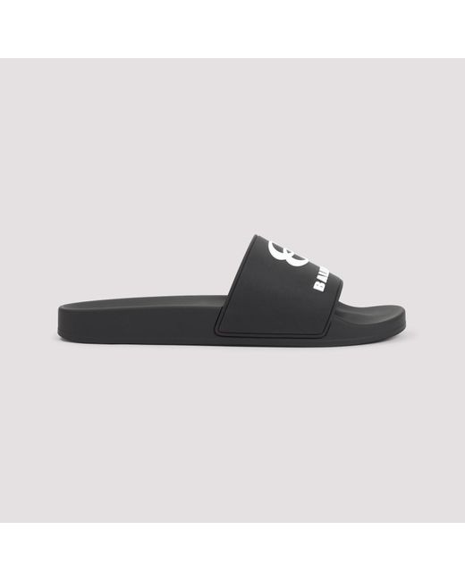 Balenciaga Black Pool Slide for men